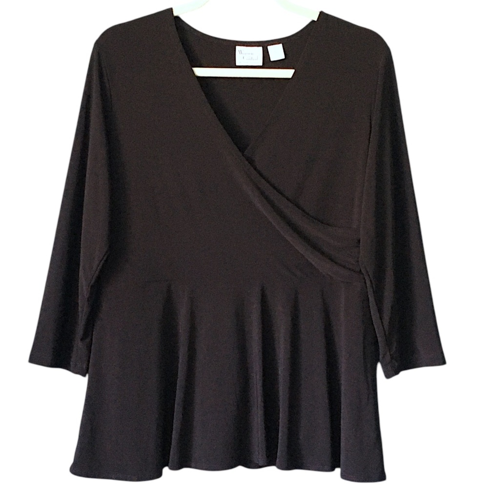 Women With Control Black Top